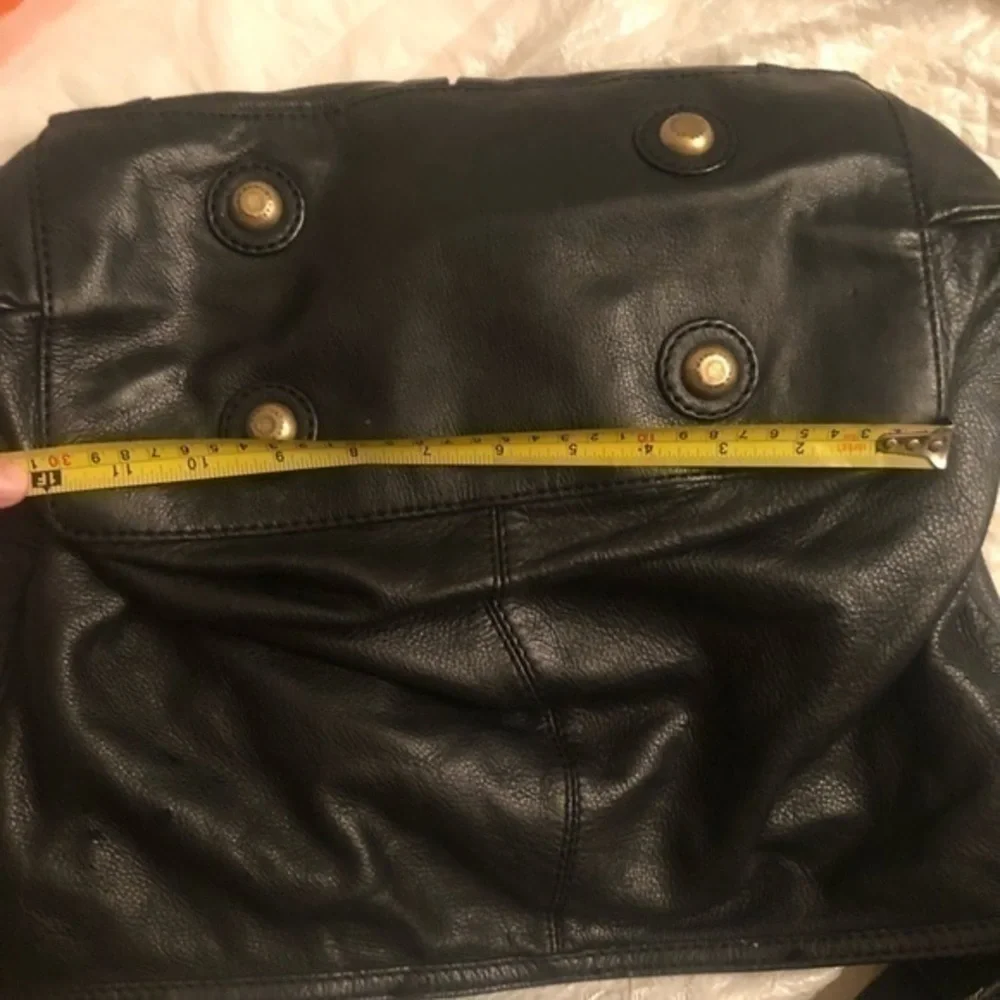 Marc by Marc Jacobs black leather hobo bag